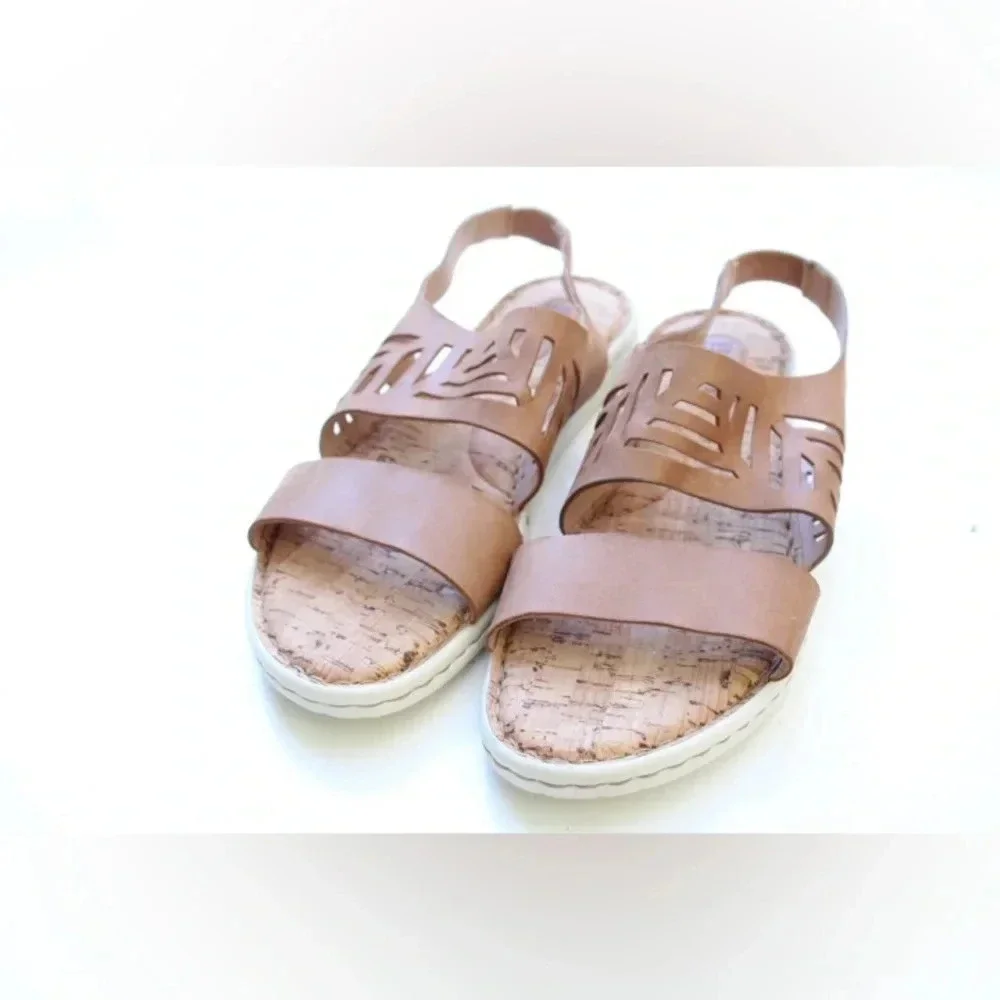 Born sling back sandals